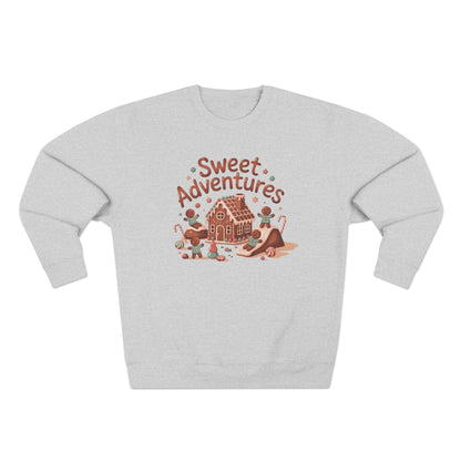 Sweet Adventures Sweatshirt — Gingerbread House Holiday Crewneck