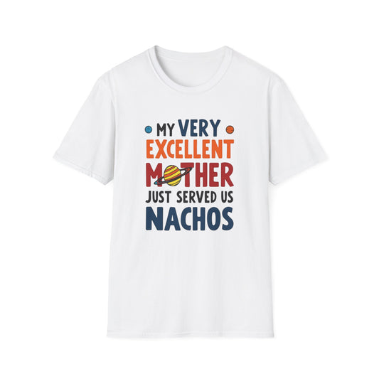 Planet order tee,  Day T-Shirt, Unisex Gift for Moms, Excellent Mother Shirt, Nachos Lover Tee, Casual Wear, Family Gathering Top
