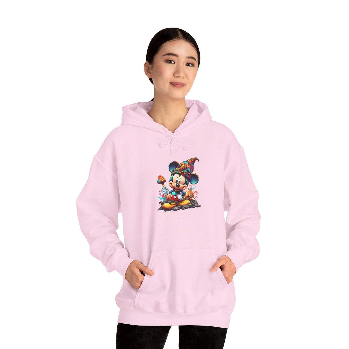 Curious Mouse, Unisex Heavy Blend™ Hooded Sweatshirt