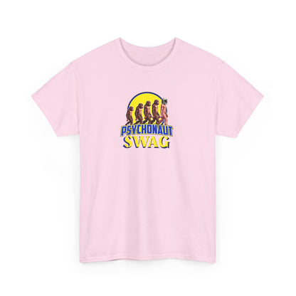 Psychonaut Basic tee, (Small Biz),  Unisex Heavy Cotton Tee, Psychedelic T-Shirt, Gifts for Festival Lovers, Unisex Graphic Tee, Casual Wear, Summer Vibes