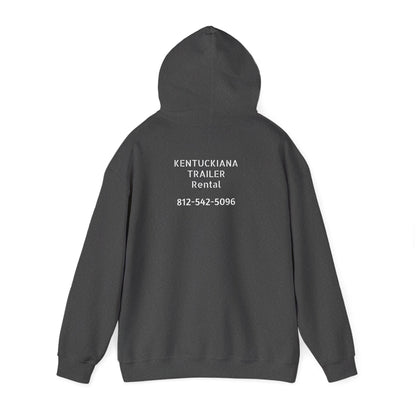 Kentuckiana Small biz swag, Trailer Rental Hoodie for Road Trips, Gifts for Adventure Lovers, Unique Hoodie for Renters, Travel Gear, Funny Sweatshirt