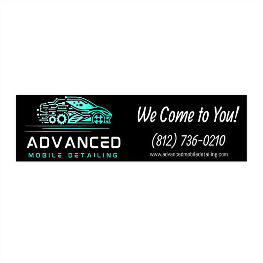 Advanced Mobile, Custom Mobile Detailing Bumper Stickers, Car Decals, Personalized Vehicle Stickers, Advertising Stickers, Custom Logo Stickers