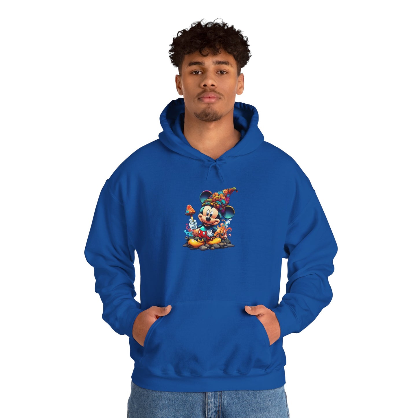 Curious Mouse, Unisex Heavy Blend™ Hooded Sweatshirt