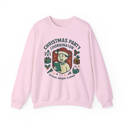 Christmas Party Coordinator, Unisex Heavy Blend™ Crewneck Sweatshirt
