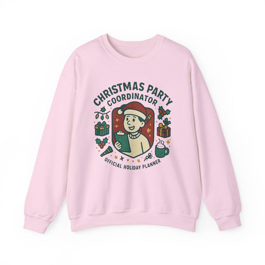 Christmas Party Coordinator, Unisex Heavy Blend™ Crewneck Sweatshirt