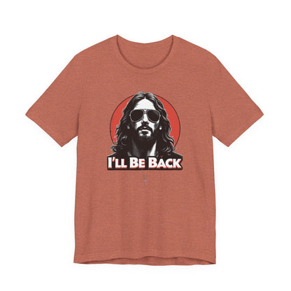 Jesus to return, 80’s retro Rocker T-Shirt, Casual Wear, Movie Quote Shirt, Gift for Fans, Unisex Top