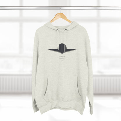 Minimal Sunset Hoodie — Quiet Night Graphic Hoodie
