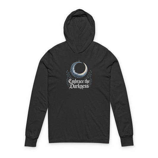 Embrace the Darkness Hooded Long Sleeve Tee