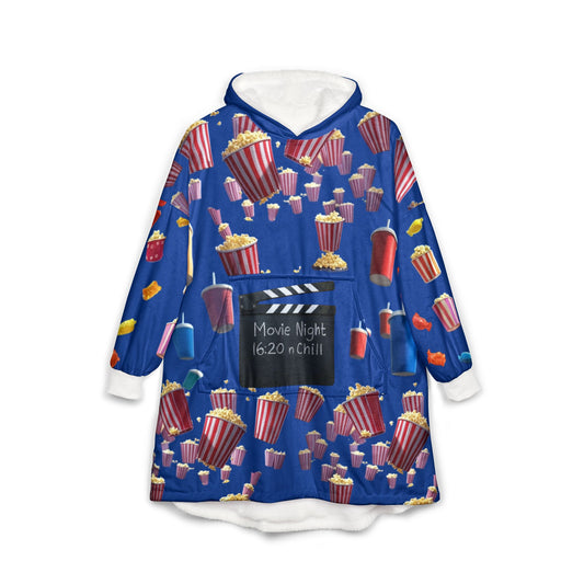 Movie Night Blanket Hoody, unisex hooded hoody - Psychonaut Swag