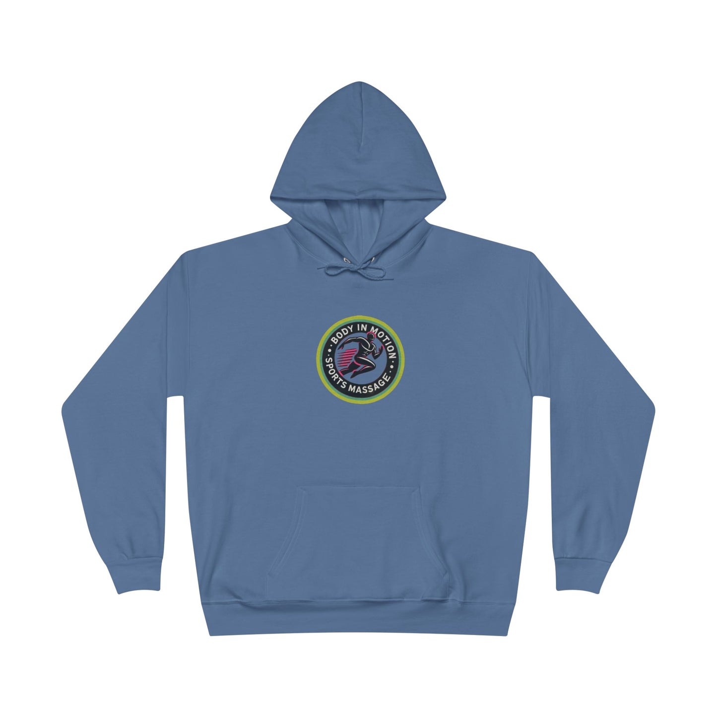 Sports Massage, Logo Hoodie — 'Run Fast' Athletic Pullover