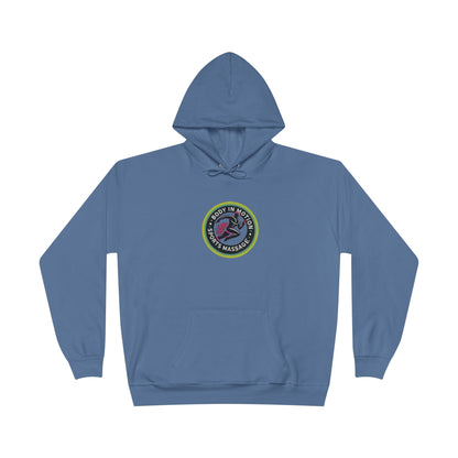 Sports Massage, Logo Hoodie — 'Run Fast' Athletic Pullover