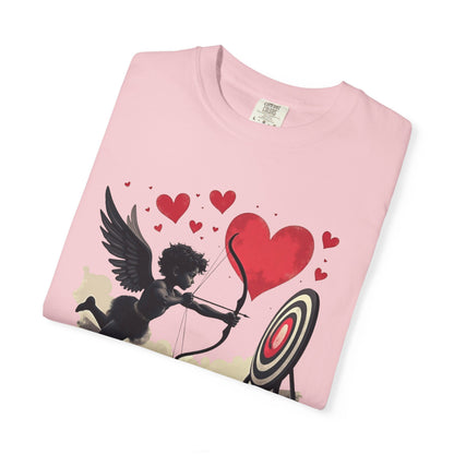 Cupid, Practice Makes Perfect, T-Shirt — Romantic Valentine Love Tee