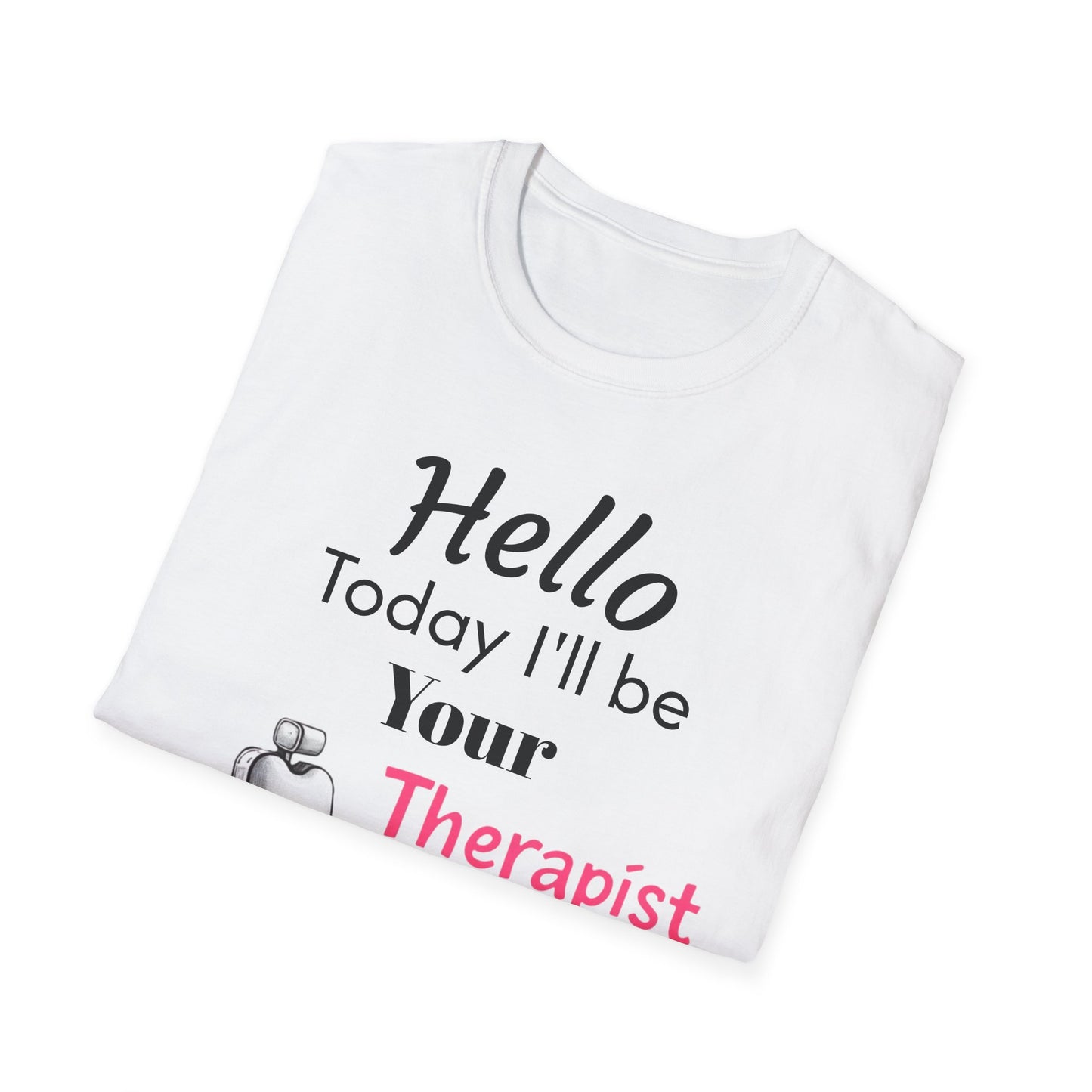 Hair stylist therapy, Unisex Softstyle T-Shirt | Perfect Gift for Barbers, Stylists, Hairdressers, Funny Tee for Self-Care Sundays, Hair Salon [...] - Psychonaut Swag