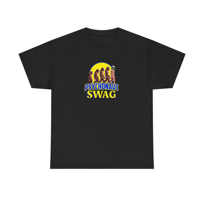 Psychonaut swag small biz, Heavy Cotton Tee, Cool Graphic T-Shirt, Streetwear Top, Gift for Psychonauts, Fun Casual Wear