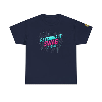 Psychonaut Swag, Human Billboard, Unisex Heavy Cotton Tee