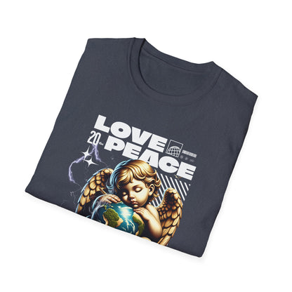 Love and Peace, Unisex Softstyle T-Shirt