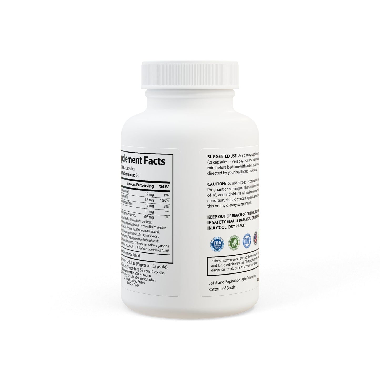 Lucid Dreams, Sleep aid Supplement, Sup Bro Supplement (60 Capsules)