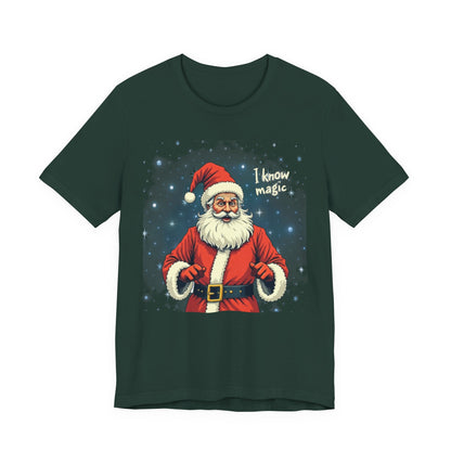 Santa Wizard Christmas Tee