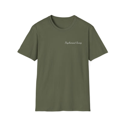 Mushroom flag, Unisex Softstyle T-Shirt - Psychonaut Swag