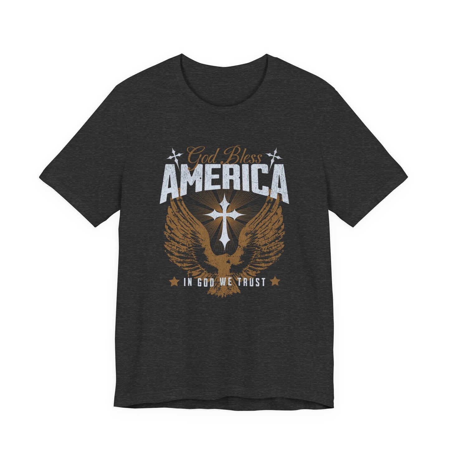 God Bless America Eagle T-Shirt — Patriotic Fourth of July Tee