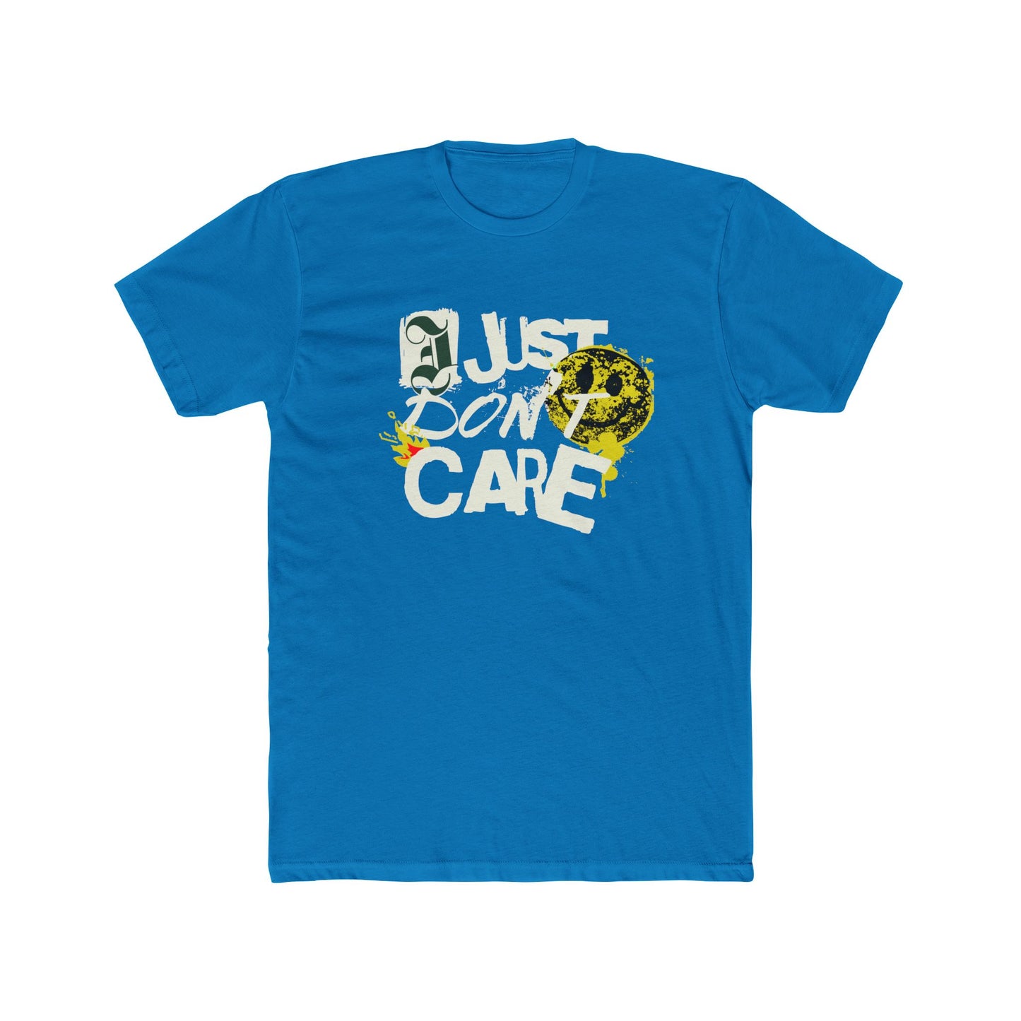 Just Don’t Care, Unisex Cotton Crew Tee