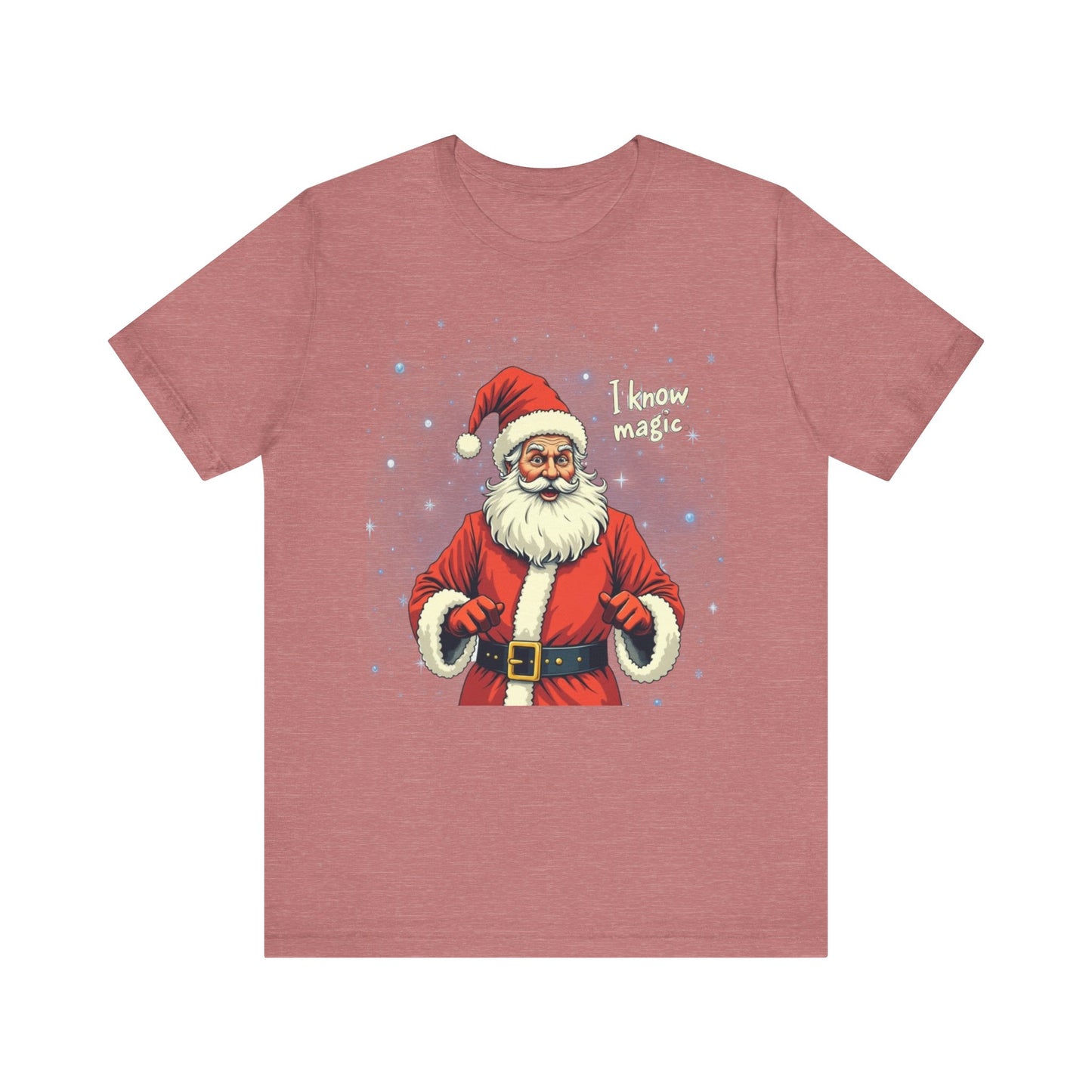 Santa Wizard Christmas Tee
