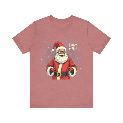 Santa Wizard Christmas Tee