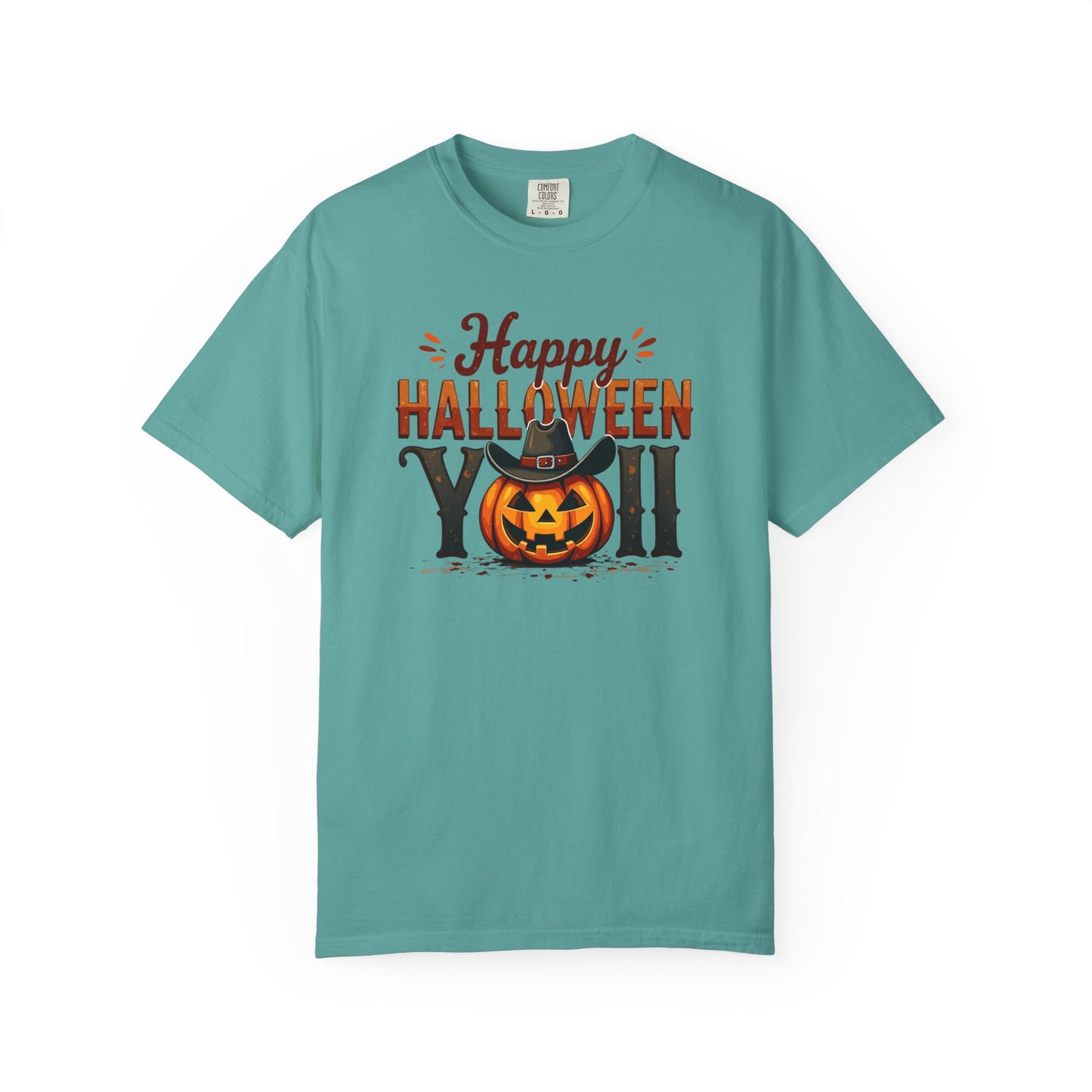 Halloween T-Shirt — "Happy Halloween You" Pumpkin Witch Graphic
