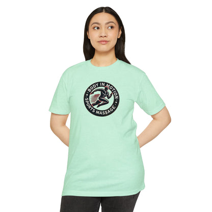 Body In Motion Sports Massage T-Shirt — Recovery & Mobility Athletic Tee