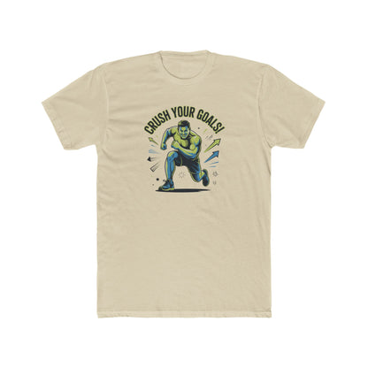 Crush Your Goals T-Shirt — Motivational Fitness Tee for Gym & Workout