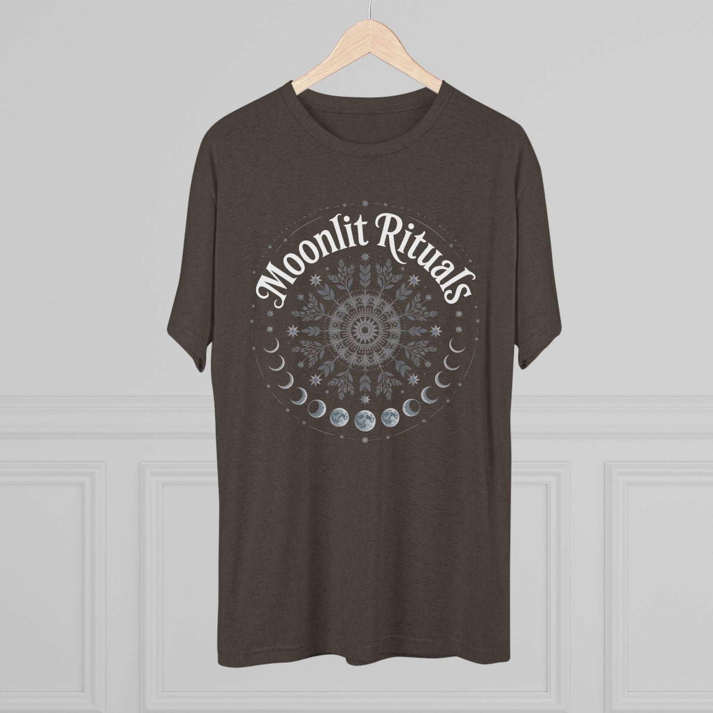 Moonlit Rituals Tee — Crescent Moon Phases Graphic T-Shirt