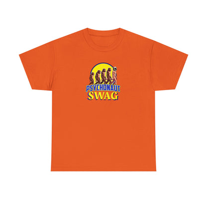 Psychonaut swag small biz, Heavy Cotton Tee, Cool Graphic T-Shirt, Streetwear Top, Gift for Psychonauts, Fun Casual Wear