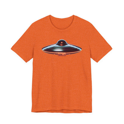 Flying Saucer, Unisex Jersey Short Sleeve Tee - Psychonaut Swag