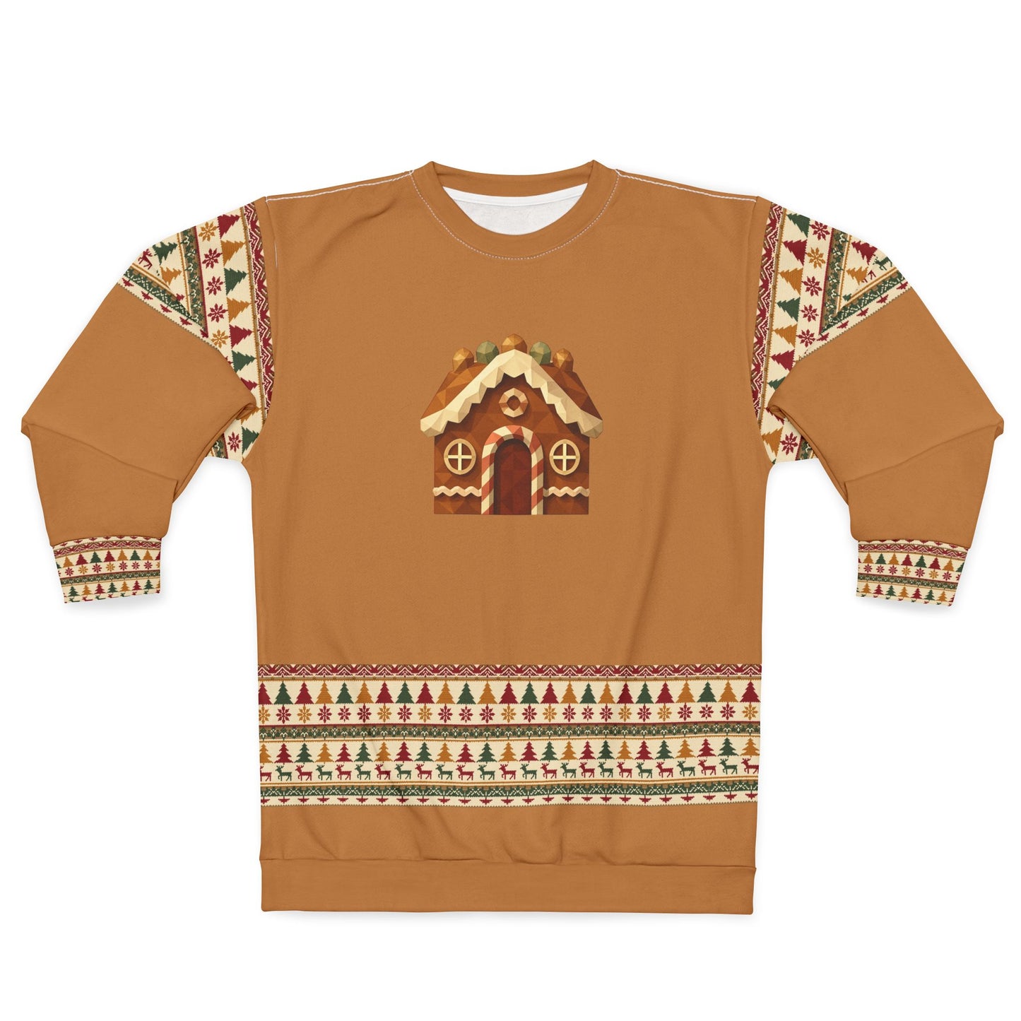 Iconic Gingerbread Home Christmas Sweatshirt