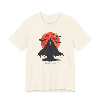Dracula Tee — Never invite inside - graphic T-Shirt