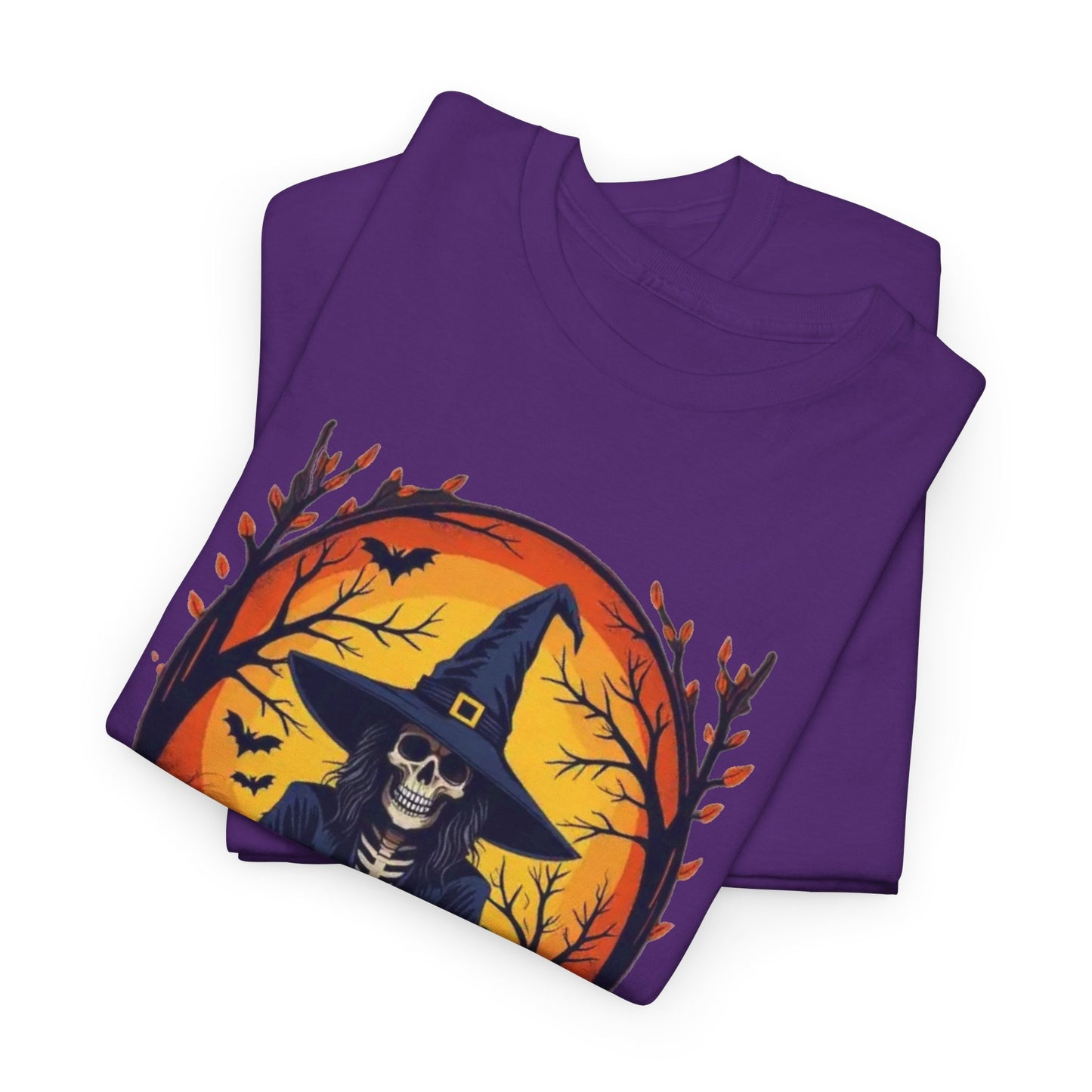 Boo Crew Halloween T-Shirt — Witch Skeleton Spooky Graphic Tee