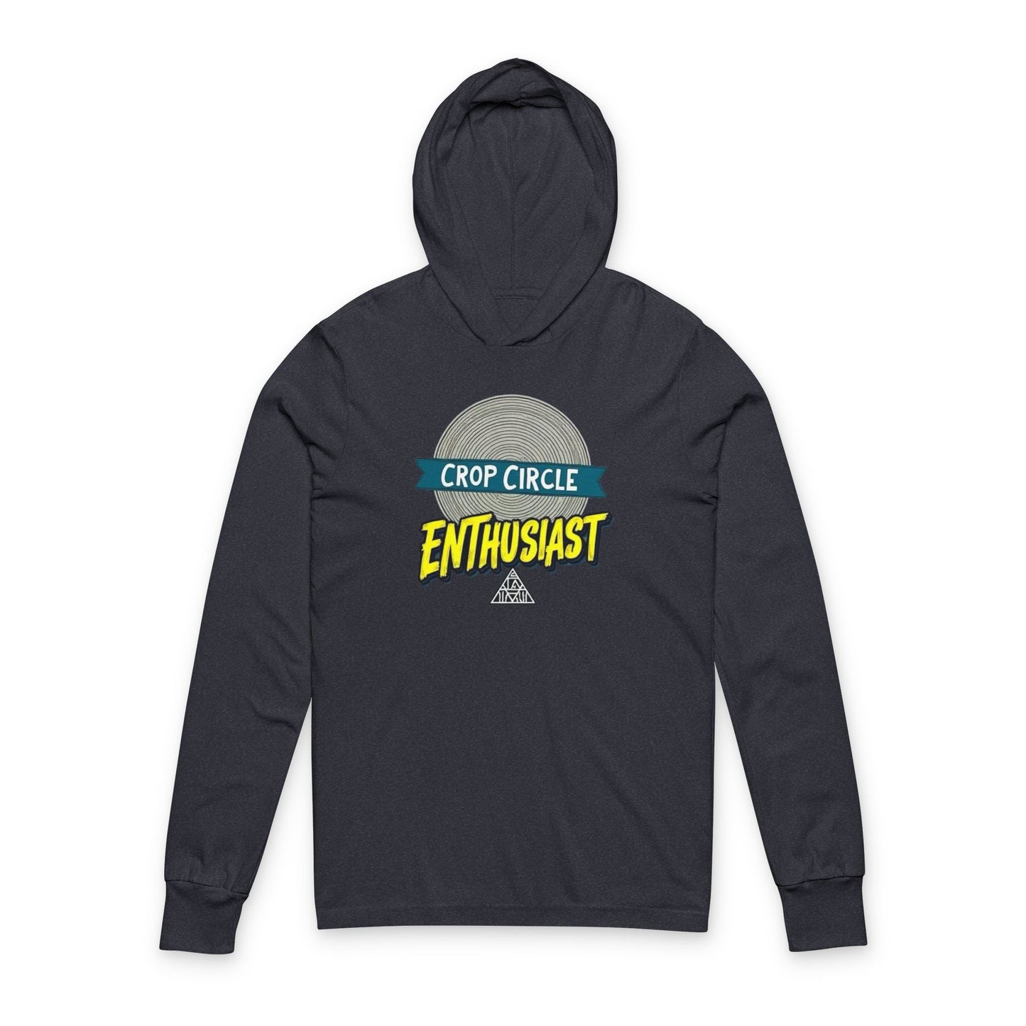 Crop Circle Enthusiast Hooded Long Sleeve Tee