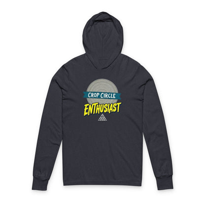 Crop Circle Enthusiast Hooded Long Sleeve Tee