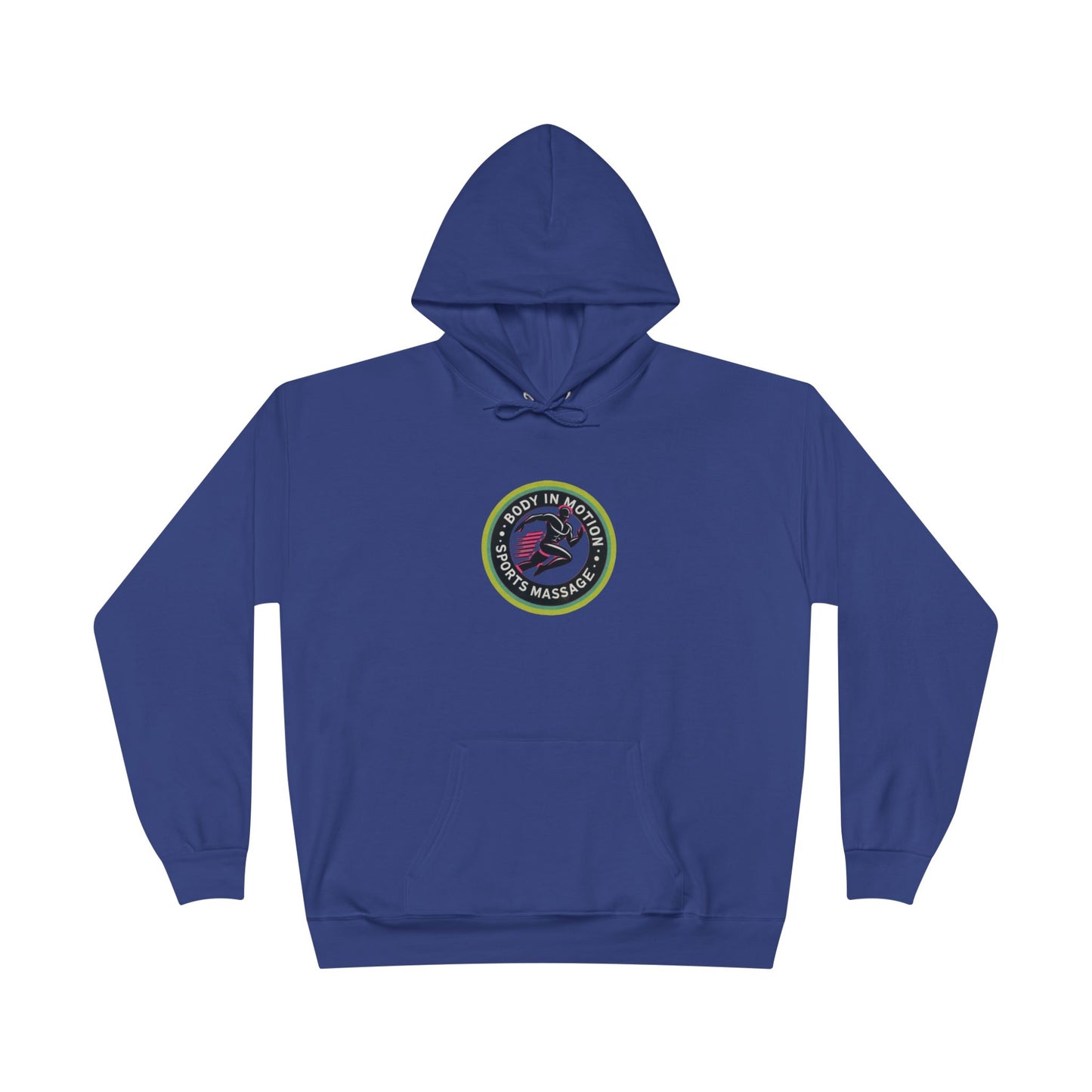 Sports Massage, Logo Hoodie — 'Run Fast' Athletic Pullover