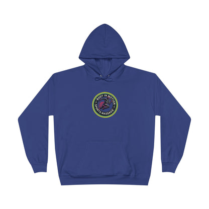 Sports Massage, Logo Hoodie — 'Run Fast' Athletic Pullover