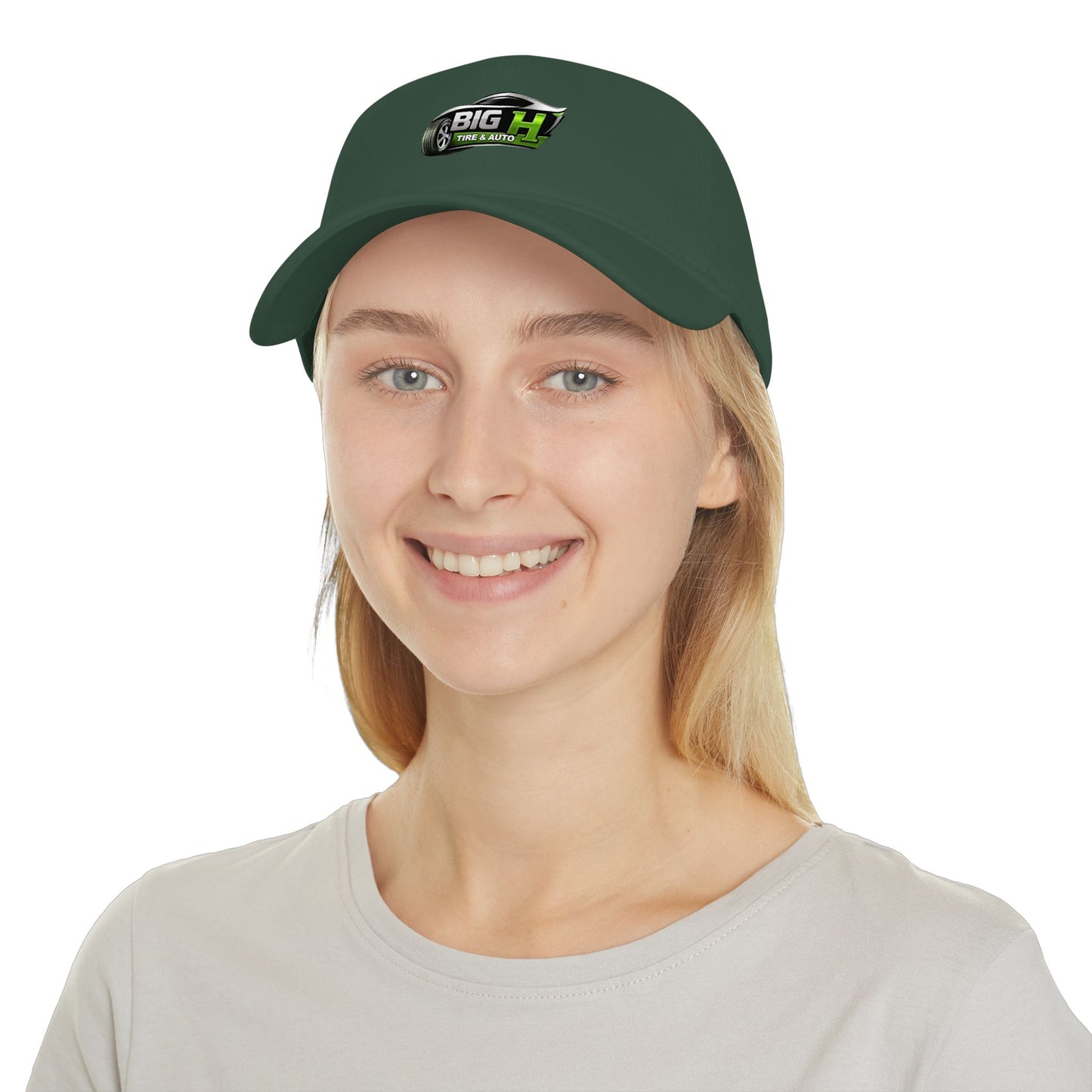 Mechanic Big H, Low Profile Baseball Cap