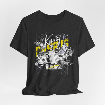 King of Cash, Unisex Jersey Short Sleeve Tee