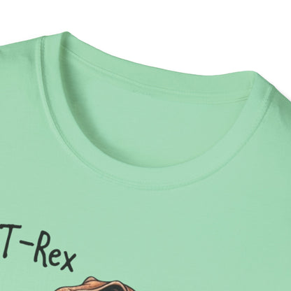 Funny T-Rex, The Struggle is real, T-Shirt, Dinosaur Gift, Unisex Apparel, Quirky Graphic Tee, Perfect for Birthdays and Parties - Psychonaut Swag