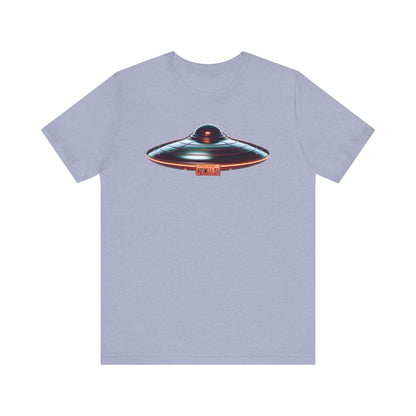 Flying Saucer, Unisex Jersey Short Sleeve Tee - Psychonaut Swag