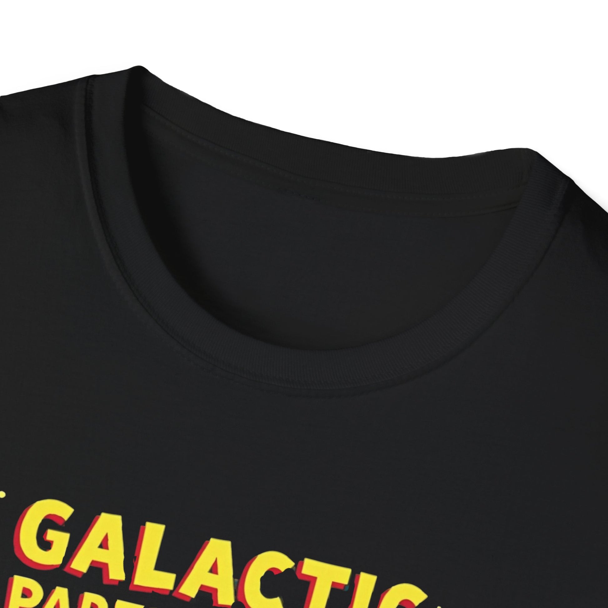 Galactic Party Animal T-Shirt - Unisex Softstyle Tee for Fun Gatherings - Psychonaut Swag