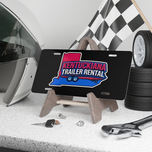 Kentucky Trailer Rental, Personalized License Plate, Car Decor, Gift for Trailer Owners, Unique Car Accessories