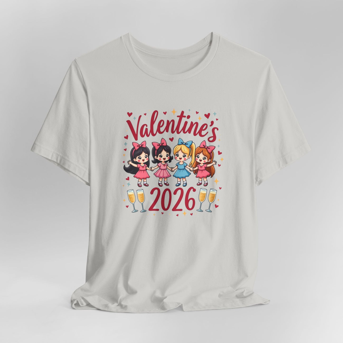 Valentine's 2026 Girls Graphic Tee