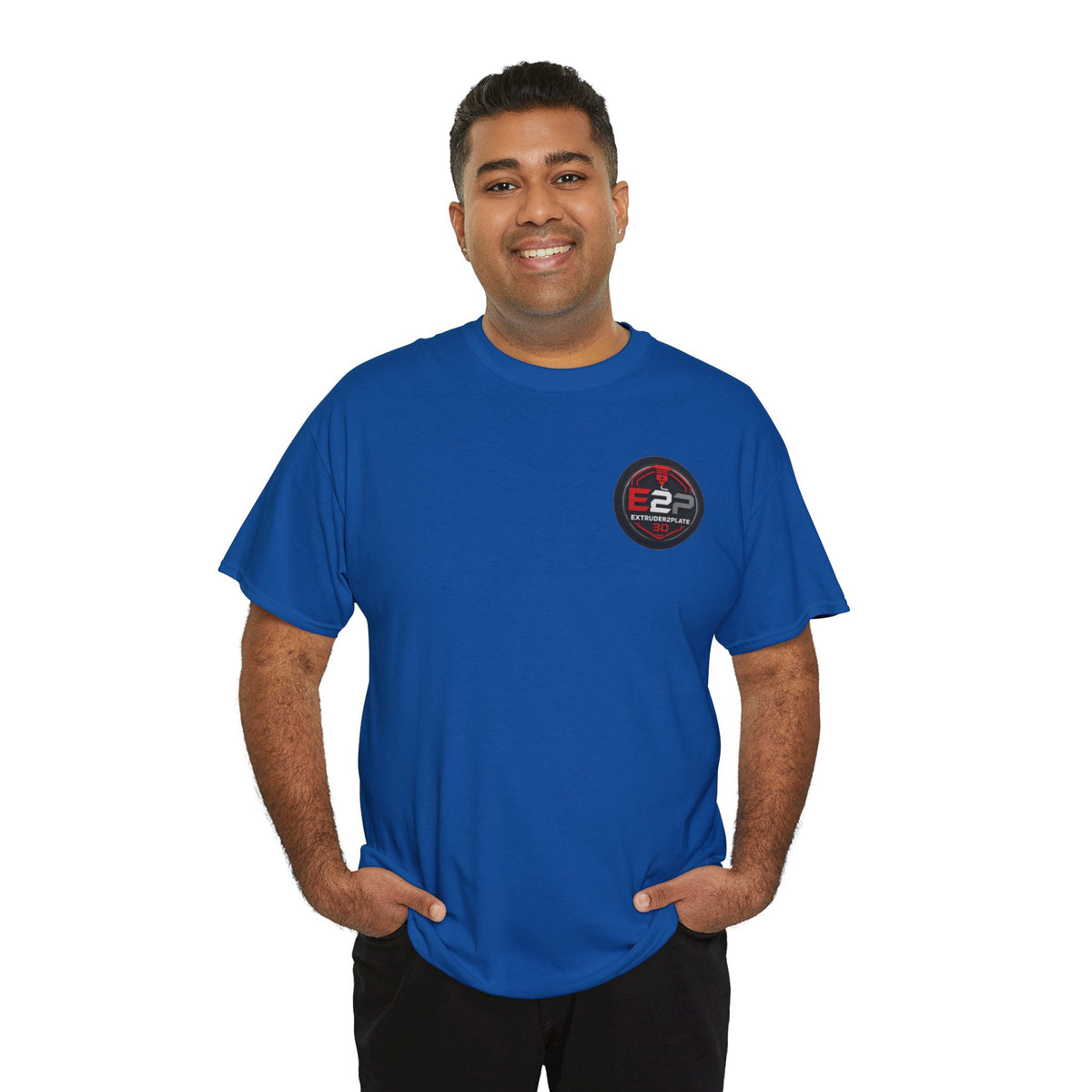 Extruder2Plate3D, Poop Happens T‑Shirt — Funny Cartoon 3D Printer Graphic Tee