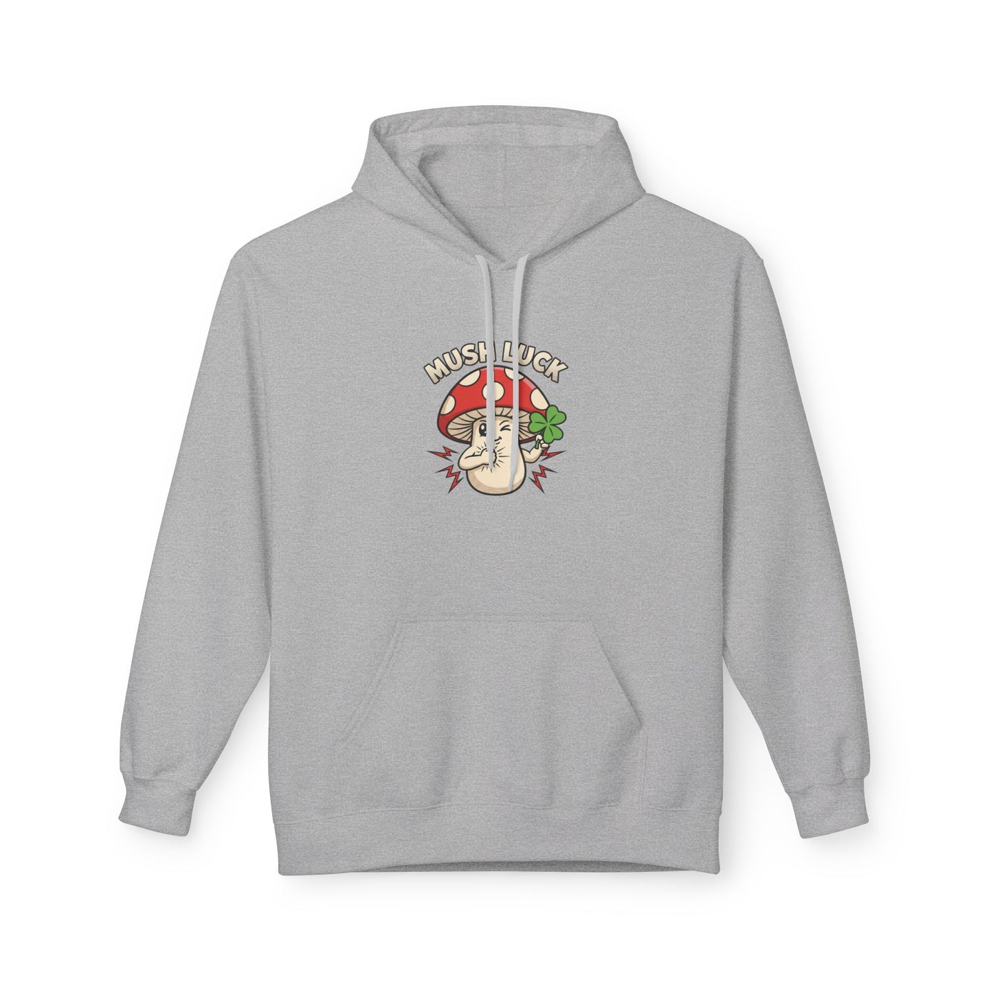 Mush-Luck Mushroom Hoodie – Cute Lucky Mushroom Graphic Pullover