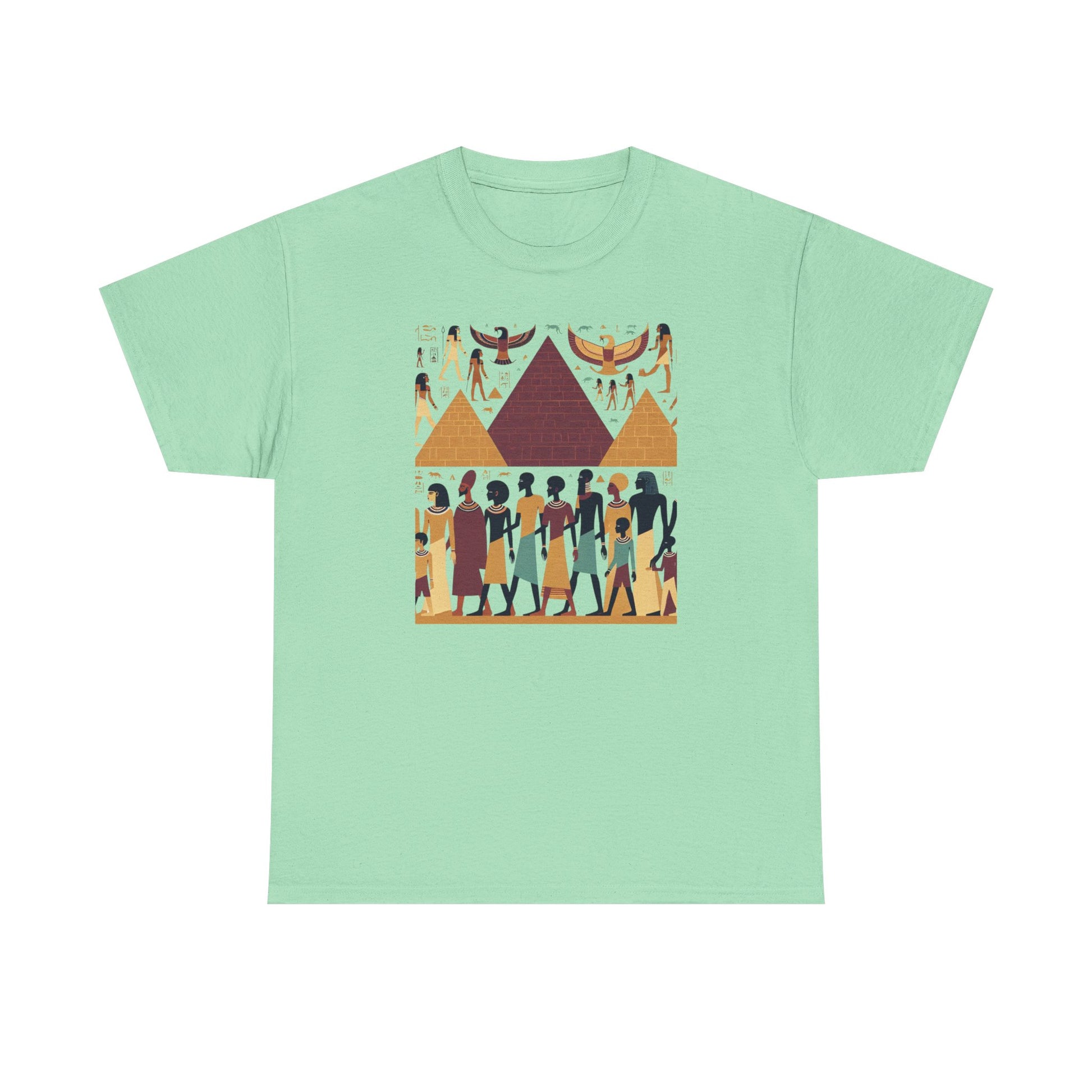 Hieroglyphic Recall, Unisex Heavy Cotton Tee - Psychonaut Swag